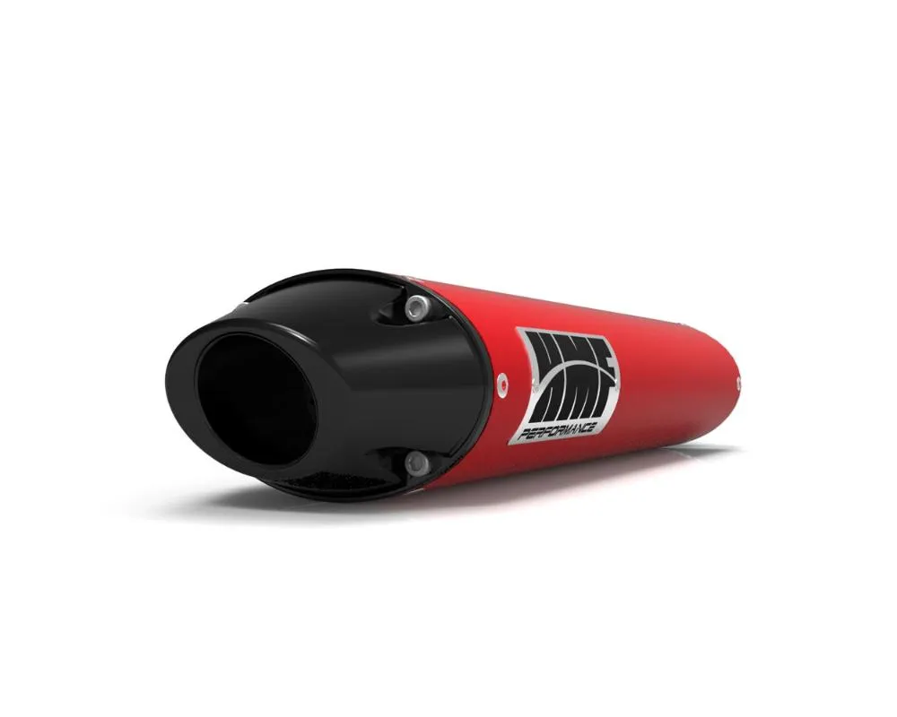 HMF Racing Performance Slip-On Exhaust (Elliptical) w/ Black Euro Endcap Polaris Outlaw 450 | 525 2008-2010 - 034253736683