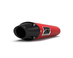HMF Racing Performance Slip-On Exhaust (Elliptical) w/ Black Euro Endcap Polaris Outlaw 450 | 525 2008-2010