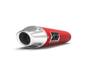 HMF Racing Performance Slip-On Exhaust (Elliptical) w/ Polished Euro Endcap Polaris Outlaw 450 | 525 2008-2010