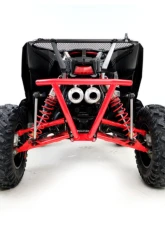 HMF Racing Performance Dual Full Exhaust w/ Blackout Euro Endcap Polaris Scrambler | Sportsman 2020-2024                                     - 034766636192 - Image 4