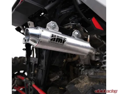HMF Racing Performance Big Core Full Exhaust w/ Polished Euro Endcap Polaris RZR RS1 2018-2022 - 035698607791