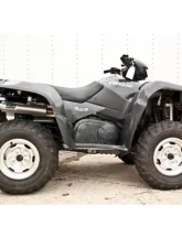 HMF Racing Gun Metal Titan Loud Slip-On Exhaust w/ Billet Endcap Suzuki King Quad 700 | 750 2005-2024                                     - 736243608788 - Image 11