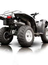 HMF Racing Gun Metal Titan Loud Slip-On Exhaust w/ Billet Endcap Suzuki King Quad 700 | 750 2005-2024                                     - 736243608788 - Image 12