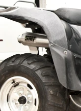 HMF Racing Gun Metal Titan Loud Slip-On Exhaust w/ Billet Endcap Suzuki King Quad 700 | 750 2005-2024                                     - 736243608788 - Image 7