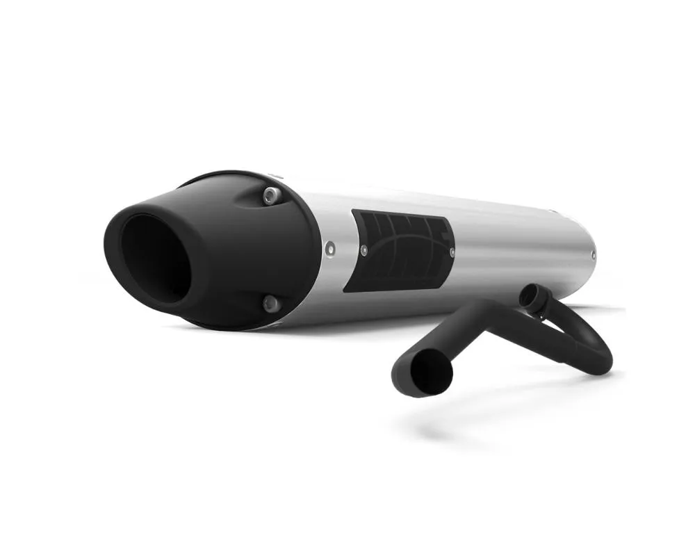 HMF Racing Performance Full Exhaust (Elliptical) w/ Blackout Euro Endcap Suzuki LT-R 450 2006-2009 - 036254736092