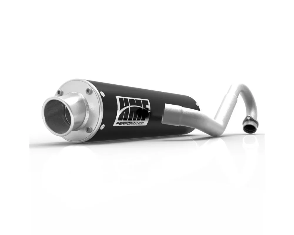 HMF Racing Performance Full Exhaust w/ Polished Turn Down Endcap Arctic Cat | Suzuki | Kawasaki 2003-2014 - 036264606171