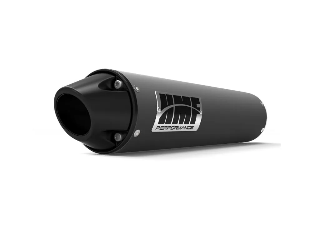 HMF Racing Performance Slip-On Exhaust w/ Black Euro Endcap Suzuki LT-Z 250 2004-2009 - 036273608783