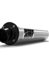HMF Racing Performance Slip-On Exhaust w/ Black Turn Down Endcap Yamaha Grizzly | Kodiak | Wolverine 2006-2014                                     - 041253606072 - Image 4