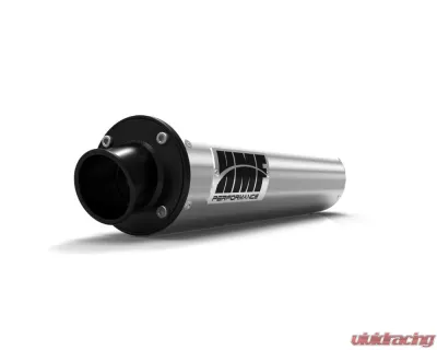HMF Racing Performance Slip-On Exhaust w/ Black Turn Down Endcap Yamaha Grizzly | Kodiak | Wolverine 2006-2014 - 041253606072