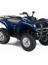 HMF Racing Performance Full Exhaust w/ Polished Turn Down Endcap Yamaha Grizzly 660 2002-2008                                     - 041284606171 - Image 2
