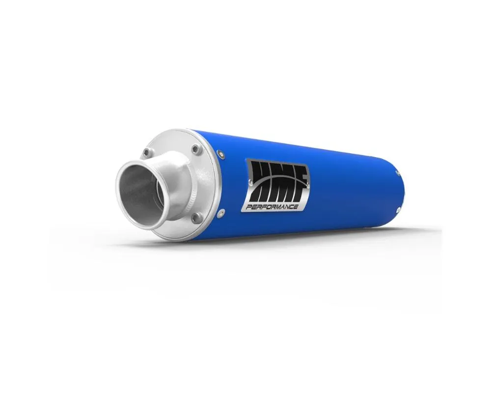 HMF Racing Performance Slip-On Exhaust w/ Polished Turn Down Endcap Yamaha Grizzly 550 | 700 2007-2023 - 041293609171
