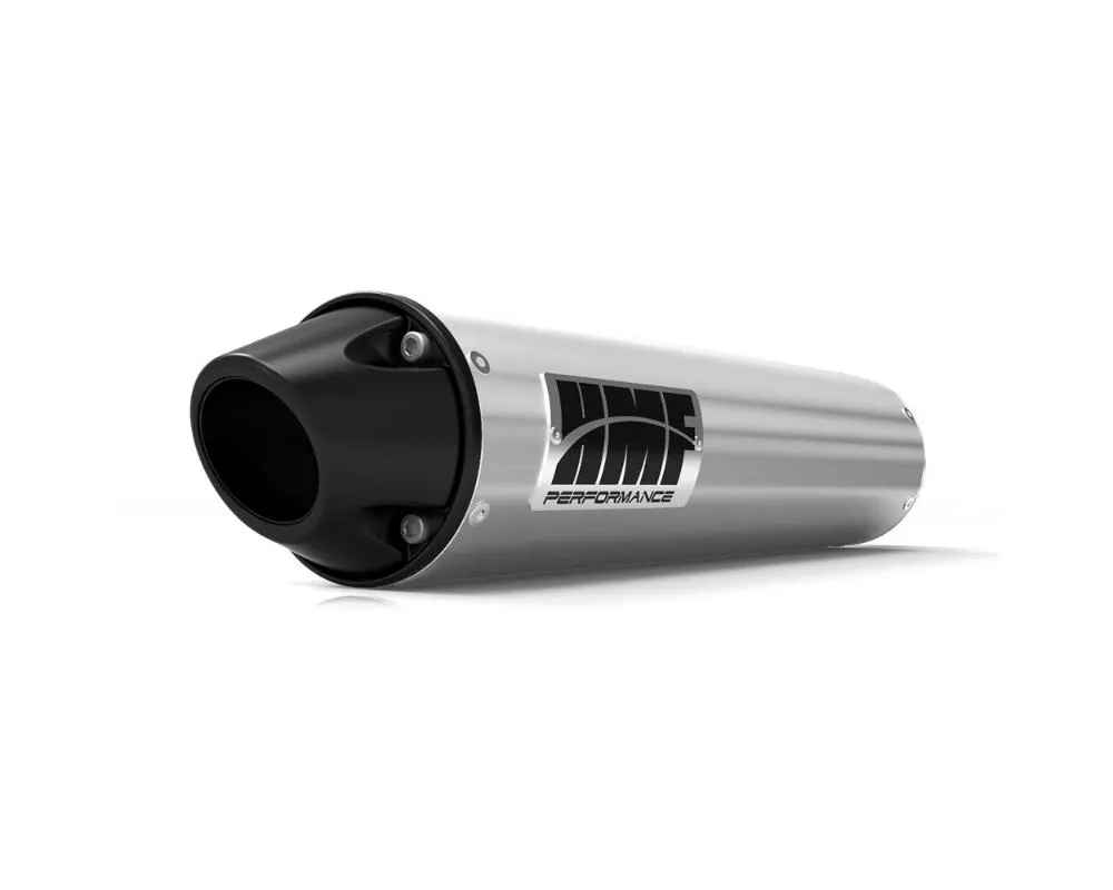 HMF Racing Performance Slip-On Exhaust w/ Black Euro Endcap Yamaha Grizzly | Kodiak | Wolverine 2006-2014 - 041303606083