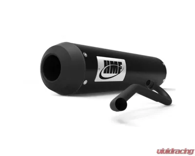 HMF Racing Performance Full Exhaust w/ Blackout Mini Endcap Yamaha Raptor 90 2009-2014 - 041324606197