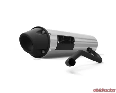 HMF Racing Performance Slip-On Exhaust w/ Blackout Euro Endcap Yamaha Raptor 350 2004-2013 - 041343606092