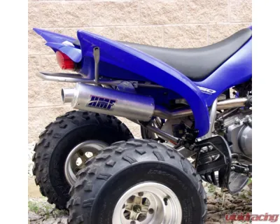 HMF Racing Performance Slip-On Exhaust w/ Polished Turn Down Endcap Yamaha Raptor 350 2004-2013 - 041343606671