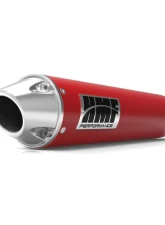 HMF Racing Performance Slip-On Exhaust w/ Polished Euro Endcap Yamaha Raptor 350 2004-2013                                     - 041343606986 - Image 5