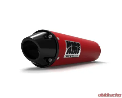 HMF Racing Performance Slip-On Exhaust w/ Black Euro Endcap Yamaha Raptor 660 2001-2005 - 041353606683