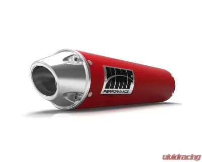 HMF Racing Performance Slip-On Exhaust w/ Polished Euro Endcap Yamaha Raptor 660 2001-2005 - 041353606686