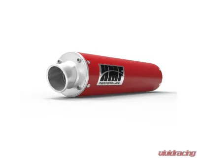 HMF Racing Performance Slip-On Exhaust w/ Polished Turn Down Endcap Yamaha Raptor 660 2001-2005 - 041353606971