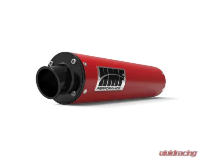 HMF Racing Performance Slip-On Exhaust w/ Black Turn Down Endcap Yamaha Raptor 660 2001-2005 - 041353606972