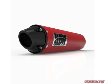 HMF Racing Performance Slip-On Exhaust w/ Black Euro Endcap Yamaha Raptor 660 2001-2005 - 041353606983