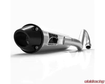 HMF Racing Performance Full Exhaust w/ Black Euro Endcap Yamaha Raptor 660 2001-2005 - 041354606083