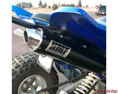 HMF Racing Performance Full Exhaust w/ Polished Turn Down Endcap Yamaha Raptor 660 2001-2005 - 041354606171