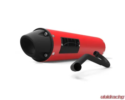 HMF Racing Performance Full Exhaust w/ Blackout Euro Endcap Yamaha Raptor 660 2001-2005 - 041354606692