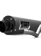 HMF Racing Performance Full Exhaust w/ Black Turn Down Endcap Yamaha Raptor 660 2001-2005                                     - 041354608872 - Image 6