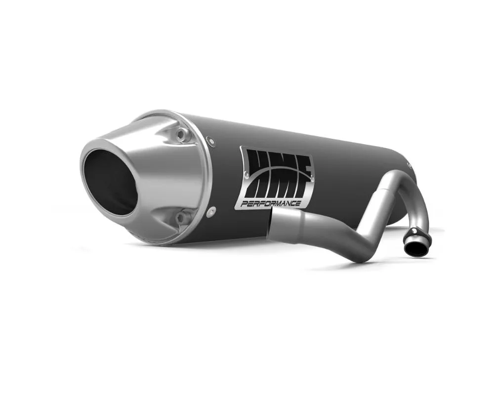 HMF Racing Performance Full Exhaust w/ Polished Euro Endcap Yamaha Raptor 660 2001-2005 - 041354608886