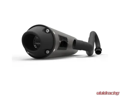 HMF Racing Performance Full Exhaust w/ Blackout Euro Endcap Yamaha Raptor 660 2001-2005 - 041354608892