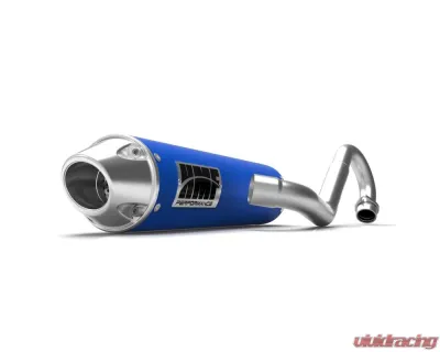HMF Racing Performance Full Exhaust w/ Polished Euro Endcap Yamaha Raptor 660 2001-2005 - 041354609186