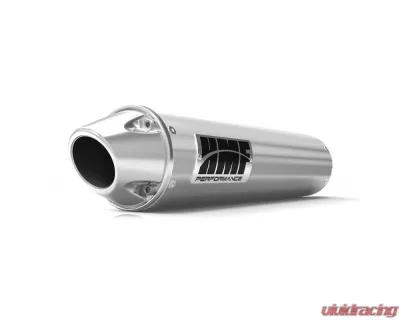 HMF Racing Performance Slip-On Exhaust w/ Polished Euro Endcap Yamaha Raptor 700 2006-2014 - 041363606086