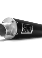 HMF Racing Performance Slip-On Exhaust w/ Polished Turn Down Endcap Yamaha Raptor 700 2006-2014                                     - 041363606171 - Image 2