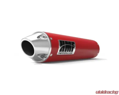 HMF Racing Performance Slip-On Exhaust w/ Polished Euro Endcap Yamaha Raptor 700 2006-2014 - 041363606986