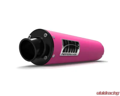 HMF Racing Performance Slip-On Exhaust w/ Black Turn Down Endcap Yamaha Raptor 700 2006-2014 - 041363608072