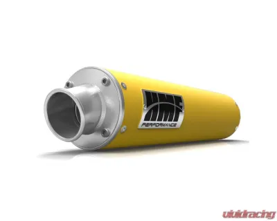 HMF Racing Performance Slip-On Exhaust w/ Polished Turn Down Endcap Yamaha Raptor 700 2006-2014 - 041363609371