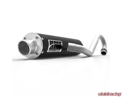 HMF Racing Performance Full Exhaust w/ Polished Turn Down Endcap Yamaha Raptor 700 2006-2014 - 041364606171
