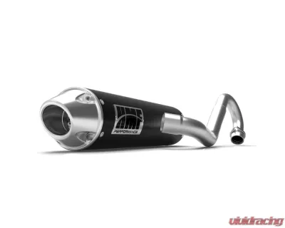 HMF Racing Performance Full Exhaust w/ Polished Euro Endcap Yamaha Raptor 700 2006-2014 - 041364606186