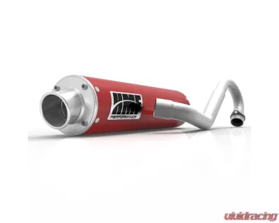 HMF Racing Performance Full Exhaust w/ Polished Turn Down Endcap Yamaha Raptor 700 2006-2014 - 041364606971