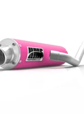 HMF Racing Performance Full Exhaust w/ Polished Turn Down Endcap Yamaha Raptor 700 2006-2014                                     - 041364608071 - Image 2