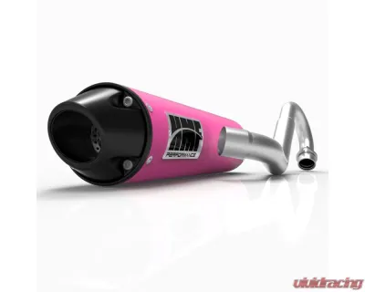 HMF Racing Performance Full Exhaust w/ Black Euro Endcap Yamaha Raptor 700 2006-2014 - 041364608083