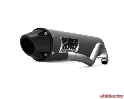 HMF Racing Performance Full Exhaust w/ Black Euro Endcap Yamaha Raptor 700 2006-2014 - 041364608883