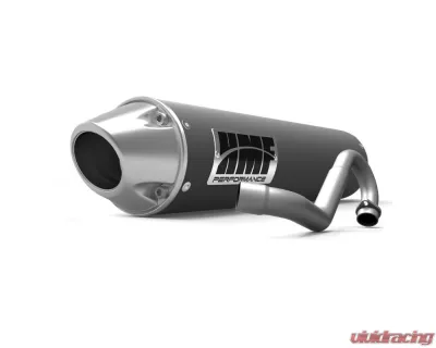HMF Racing Performance Full Exhaust w/ Polished Euro Endcap Yamaha Raptor 700 2006-2014 - 041364608886