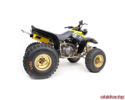 HMF Racing Performance Slip-On Exhaust w/ Black Turn Down Endcap Yamaha Warrior 1987-2004 - 041373608772
