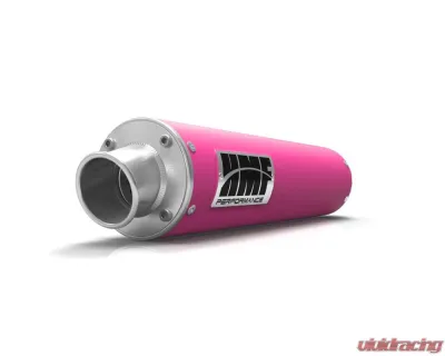 HMF Racing Performance Slip-On Exhaust w/ Polished Turn Down Endcap Yamaha Warrior 1987-2004 - 041373608071