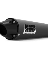 HMF Racing Performance Slip-On Exhaust w/ Black Euro Endcap Yamaha Warrior 1987-2004                                     - 041373608783 - Image 5