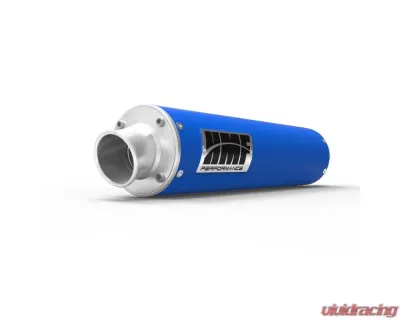 HMF Racing Performance Slip-On Exhaust w/ Polished Turn Down Endcap Yamaha Wolverine 1995-2005 - 041383609171