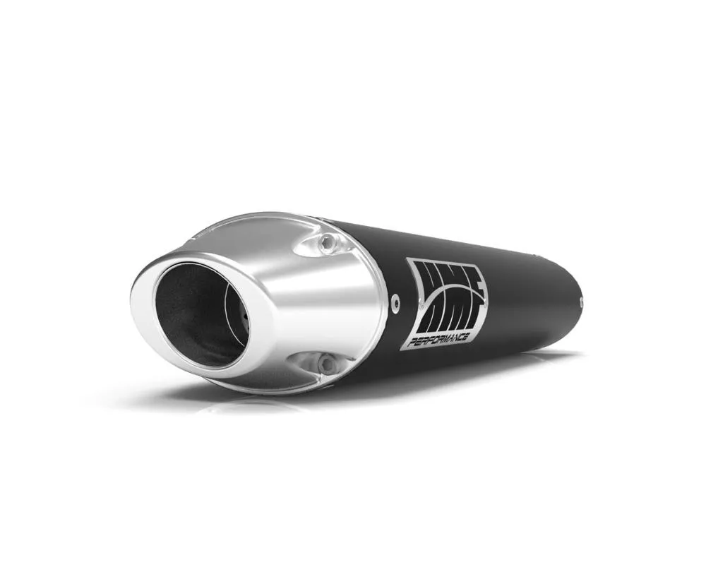 HMF Racing Performance Slip-On Exhaust (Elliptical) w/ Polished Euro Endcap Yamaha YFZ 450 2004-2013 - 041403706186
