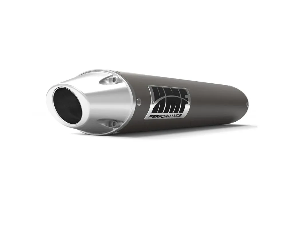 HMF Racing Performance Slip-On Exhaust (Elliptical) w/ Polished Euro Endcap Yamaha YFZ 450 2004-2013 - 041403708786